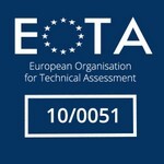 Producten StraFlex - Isolatie van een woning : dak, wand, vloer - EOTA Certification logo Producten StraFlex - Isolatie van een woning : dak, wand, vloer - EOTA Certification logo